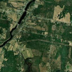 Benton High Resolution Satellite Map