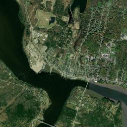 Bucksport High Resolution Satellite Map