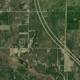 Roscommon, MI locator map