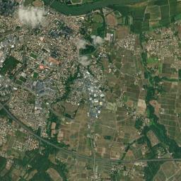 Toulenne High Resolution Satellite Map