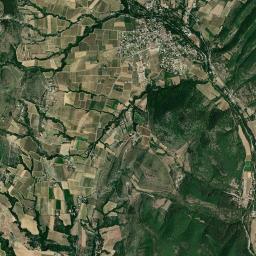 Alba-la-Romaine High Resolution Satellite Map