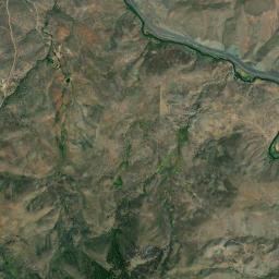 Aerial view of Shirttail Creek