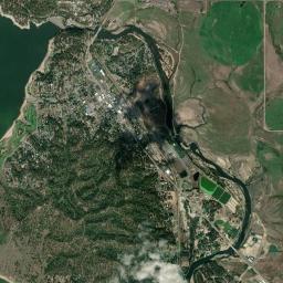 Cascade High Resolution Satellite Map
