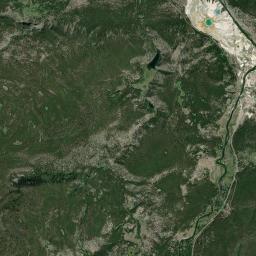 U.S. 20, Yellowstone National Park, WY Satellite Map