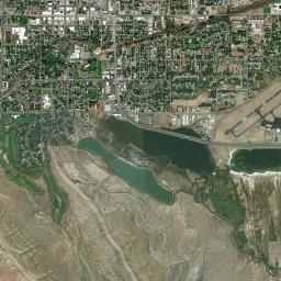 Cody High Resolution Satellite Map