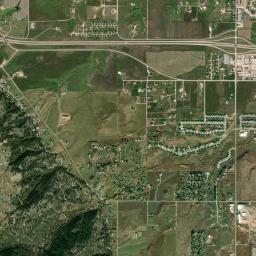 North Spearfish High Resolution Satellite Map