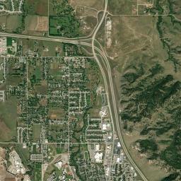 Spearfish, SD locator map