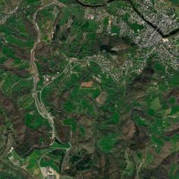 Espalion High Resolution Satellite Map