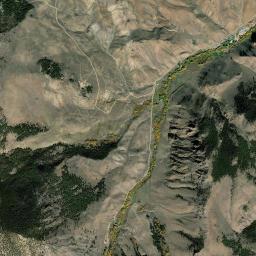 Challis, ID locator map