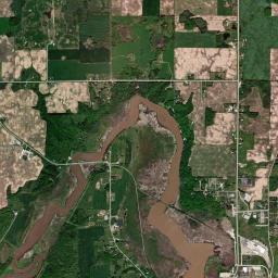 Kewaunee County High Resolution Satellite Map