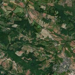 Saint-Christophe-Vallon High Resolution Satellite Map