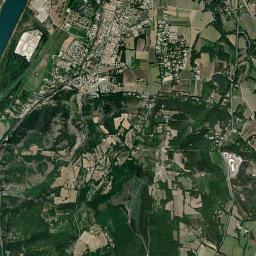 Châteauneuf-du-Rhône High Resolution Satellite Map