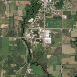 Manawa High Resolution Satellite Map