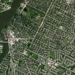 De Pere High Resolution Satellite Map