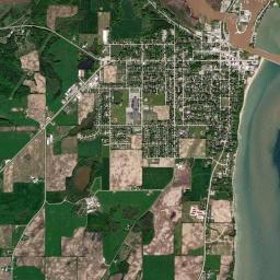 Kewaunee High Resolution Satellite Map