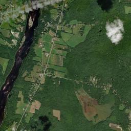 Vassalboro High Resolution Satellite Map