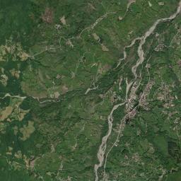 Albareto High Resolution Satellite Map