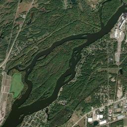 Biron, WI locator map