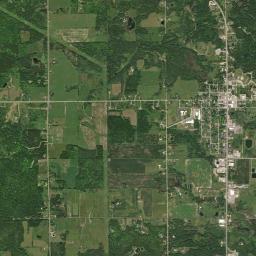 Rose City, MI locator map
