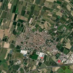 Bagnacavallo High Resolution Satellite Map