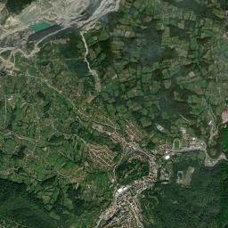 Banovići High Resolution Satellite Map