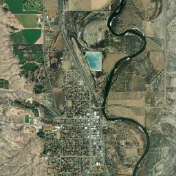 Basin High Resolution Satellite Map