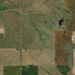 Hughes County High Resolution Satellite Map