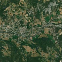 Barcelonnette High Resolution Satellite Map