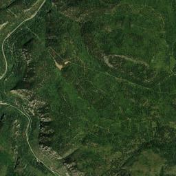 Aerial view of Spearfish Canyon