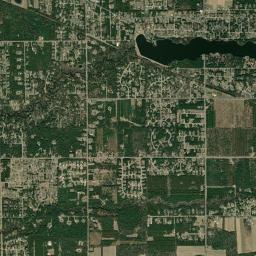 Lake Wazeecha, WI locator map