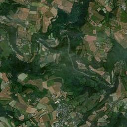 Moyrazès High Resolution Satellite Map