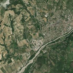 Nyons High Resolution Satellite Map