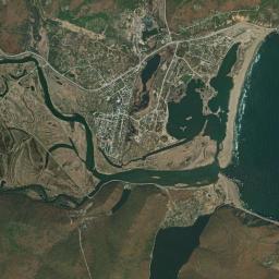 Rudnaya Pristan’ High Resolution Satellite Map