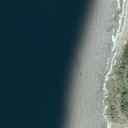 Aerial view of Smelt Sands State Park