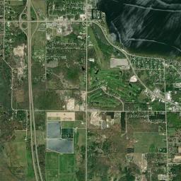 Houghton Lake, MI locator map