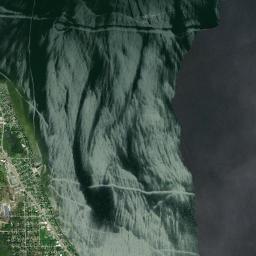 Houghton Lake High Resolution Satellite Map