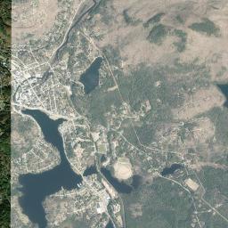 Saranac Lake High Resolution Satellite Map