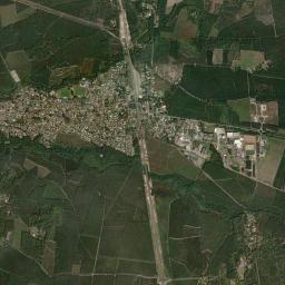 Ychoux High Resolution Satellite Map