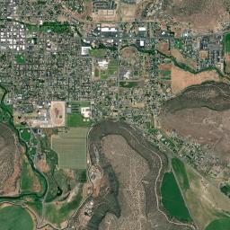 Prineville High Resolution Satellite Map