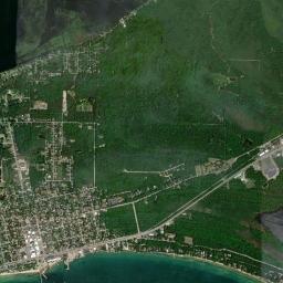 East Tawas High Resolution Satellite Map