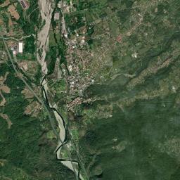 Villafranca in Lunigiana High Resolution Satellite Map