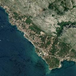 Starigrad High Resolution Satellite Map