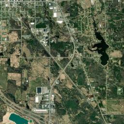 West Branch High Resolution Satellite Map