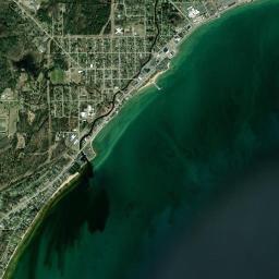 Tawas City High Resolution Satellite Map