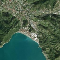 Casarza Ligure High Resolution Satellite Map