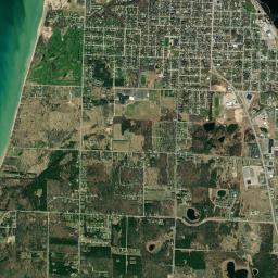 Manistee High Resolution Satellite Map