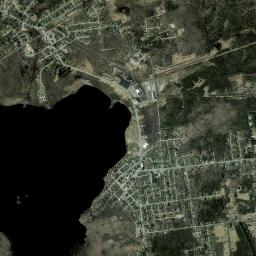 Tupper Lake High Resolution Satellite Map