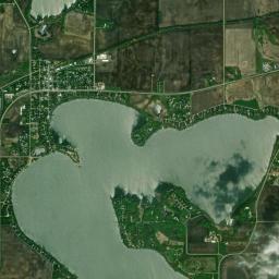 Madison Lake High Resolution Satellite Map