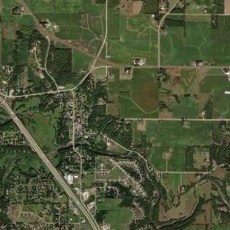 Oronoco High Resolution Satellite Map