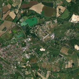 Monteils High Resolution Satellite Map